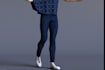 deliver cyperpunk for animation, spline3d, vrm modular, ue5 rig, daz3d, 3dmodel