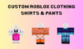 design 2d roblox clothing for you
