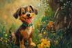 draw pet portrait with disney style