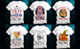 design amazing typography tshirt