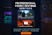 be faceless youtube video editor, bodycam, facebook, instagram reel editing