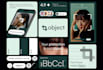 design logo with brand style guidelines or brandbook