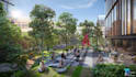 add merge 2d people in 3d architectural rendering or image
