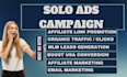 do solo ads campign boost USA conversions MLM leads generation affiliate link