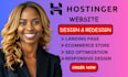 hostinger website design hostinger website redesign horizon ai website