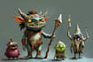 create a fantastic character and stuff by drawing