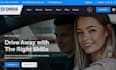 design driving school website driving instructor driving school landing page