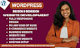 develop modern wordpress website design or redesign wordpress site