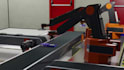 create realistic 3d animation for industrial equipment robotic factory process