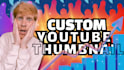 design attractive custom youtube thumbnails designs
