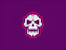 design skull logo mascot and illustration