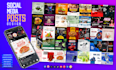 design impressive social media posts and advertising