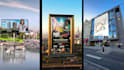 create viral banner unroll cgi vfx ads, flyer unroll ads, billboard, product ads