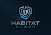 design tech cyber security data host cloud technology logo
