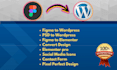 convert figma to wordpress or psd to wordpress