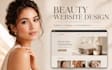 design beauty website, cosmetic website, salon website, spa website