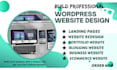 develop wordpress website design or redesign with responsive web design