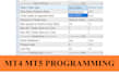program mt4 ea, mt5 expert advisor, indicator in mql4, mql5