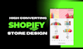 shopify one product dropshipping store design