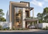 realistic exterior architectural rendering