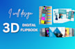 design a flipbook, digital publication, digital magazine and flipsnack design