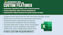 develop custom office addins for excel automation