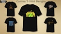 design custom t shirt graphics within 24 hours