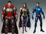 create scifi, fantasy, superhero character design