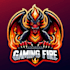 do modern fire dragon mascot logo unlimited revision