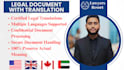 draft legal documents, complaints, contracts, translations