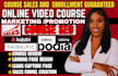 udemy course promotion online course marketing student enrollment sales funnel
