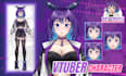 design anime vtuber model live2d high quality ready to rig illustration