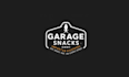 design motivation garage and snacks logo