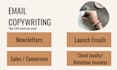 write marketing email copy