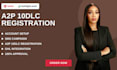 do a2p 10dlc registration, bulk SMS, gohighlevel and twilio api