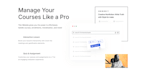 develop an online course selling website
