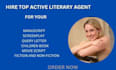 find top active literary agent for your movie script screenplay feature film