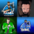 design unique mascot logo for streamers with animation