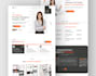create professional resume cv wordpress website for you