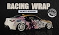 design racing car wrap, car wrap,  racing car wrap design, car design