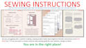 create customize layer wise pdf pattern and sewing instruction for home or shop