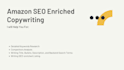 write your SEO enriched amazon product listing that sells