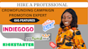 write and optimize compelling crowdfunding campaign pitch