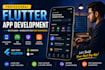 build high performance flutter app with backend