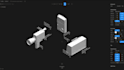 create 3d interactive wix website design wix studio, scrolling animation, spline