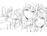 draw anime coloring books or pages