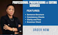 professionally proofread, edit your book or ebook