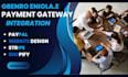 incorporate a gateway for payments into the website