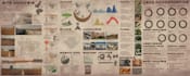 design architectural presentation panel and posters