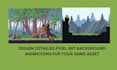 create pixel art tileset, background cutscenes animation for video game assets